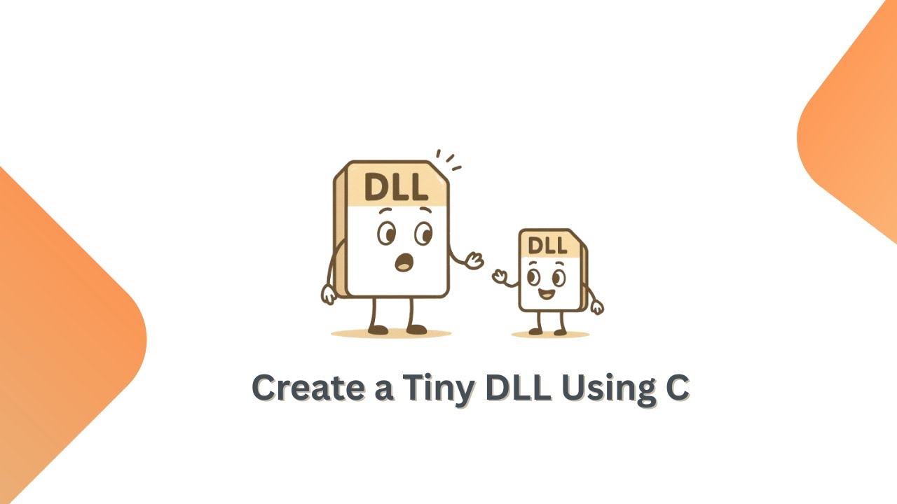 Create a Tiny DLL in C | Remove CRT and Disassemble DLL with Cutter | Windows DLL Internals
