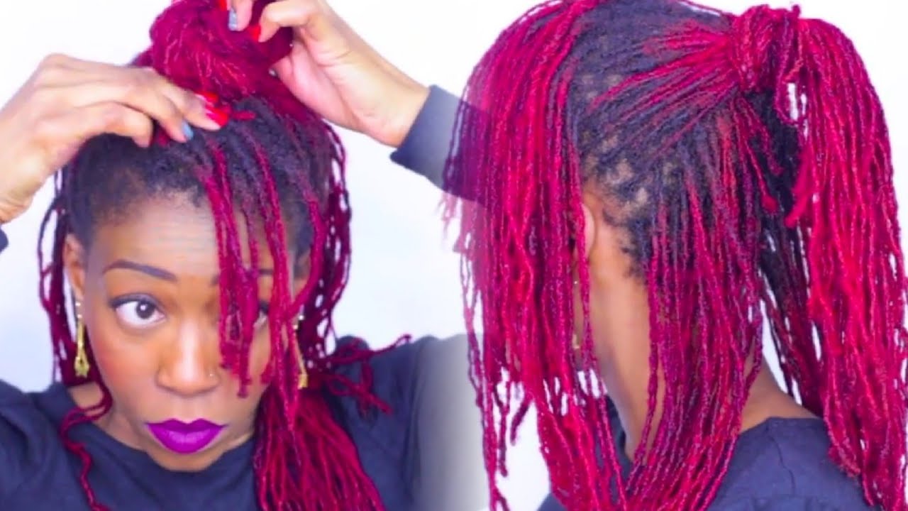 5 coiffures faciles sans accessoires/Locks et Tresses
