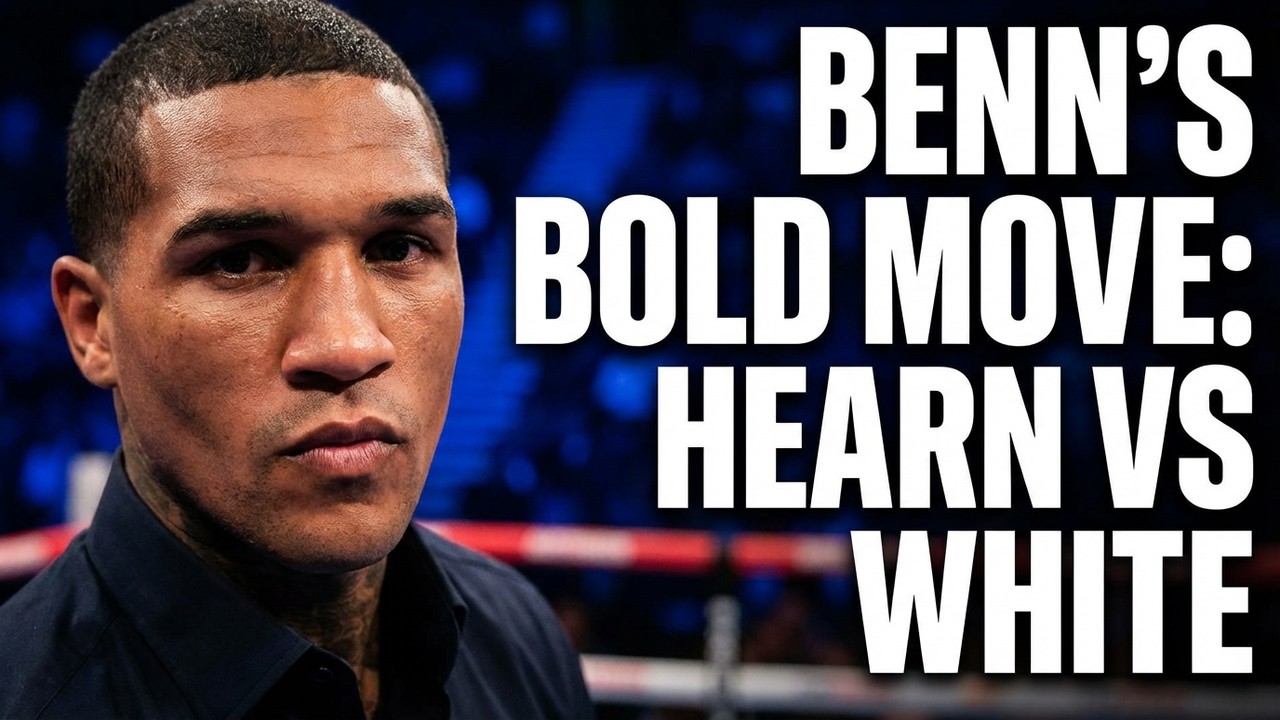 Did Conor Benn Make the Right Call Leaving Eddie Hearn for Dana Whites Zuffa?