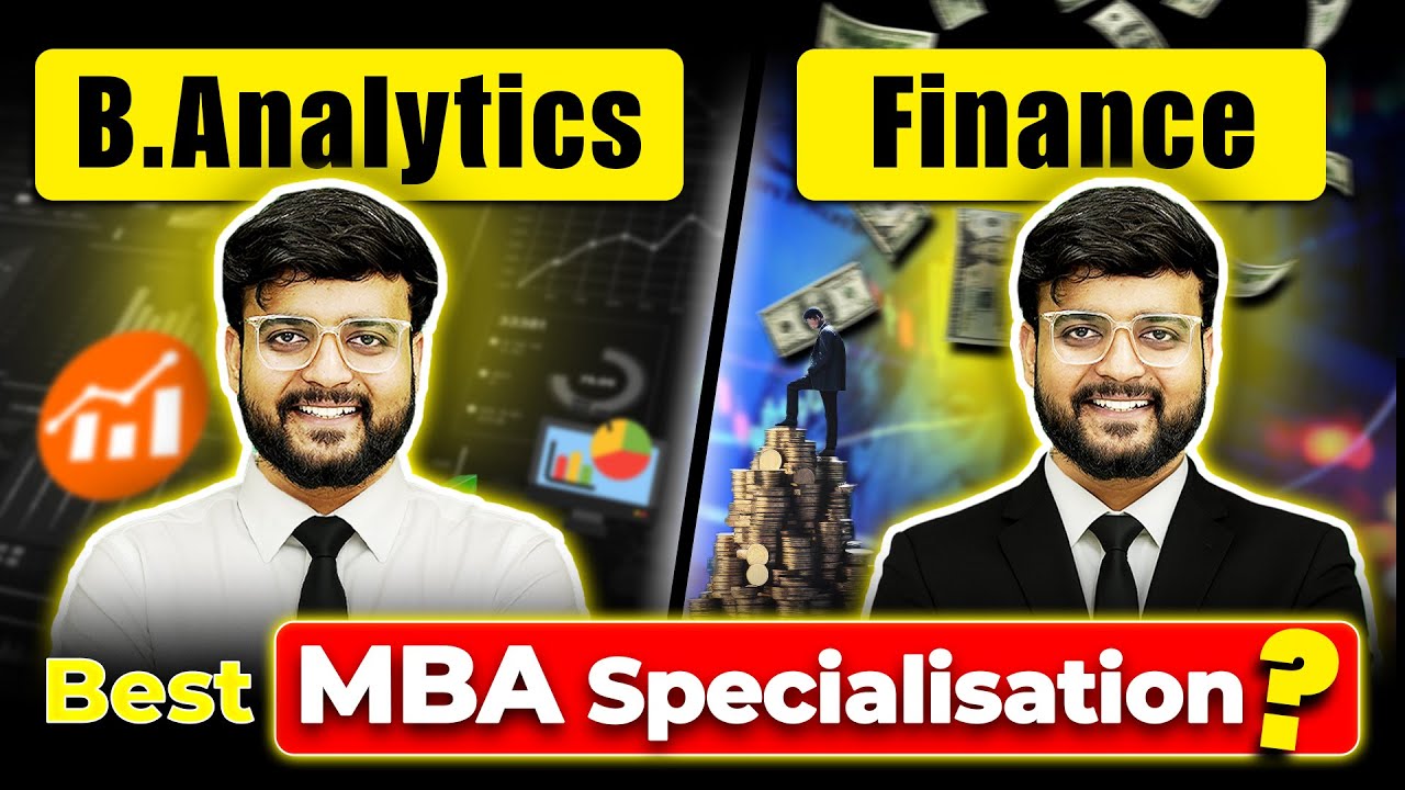 MBA in Business Analytics vs MBA in Finance! 🤔 Best MBA Specialization? #mbajobs #mbasalary