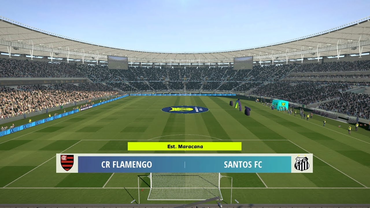 ¡UNA GOLEADA PARA PONERSE LÍDERES! -  Flamengo vs Santos FC - SRP 9.3 #brasileirão #online #pes2017