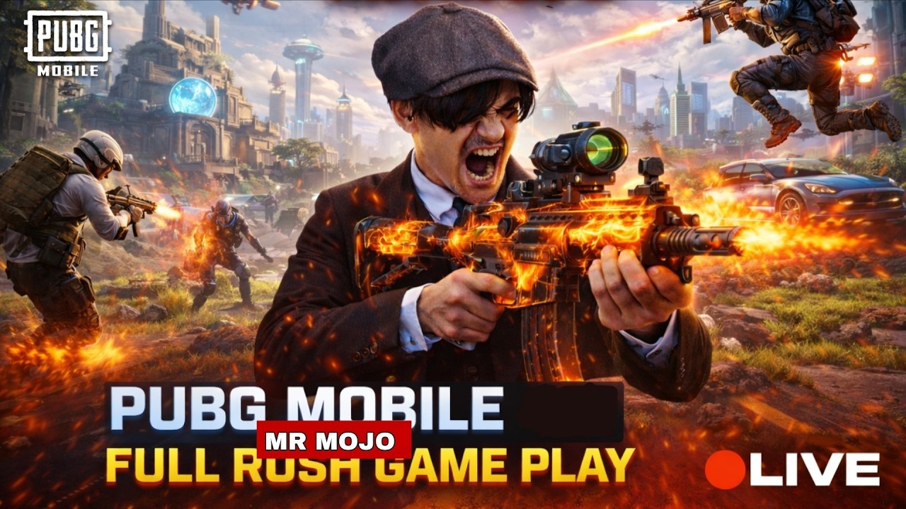 MOJO IS LIVE  || PUBG MOBILE  HDR 120FPS 🔥