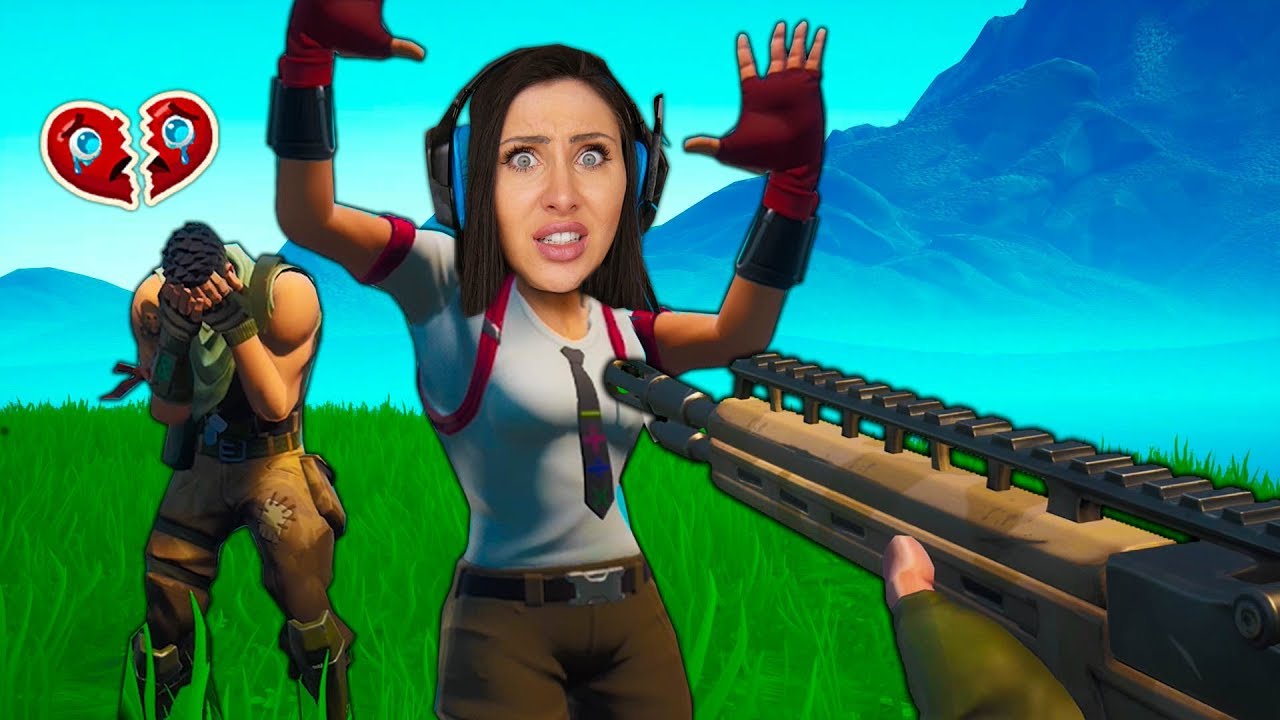 Fortnite Gegner entf&uuml;hrt mich und andere Spieler im Solo! ⛏️😂