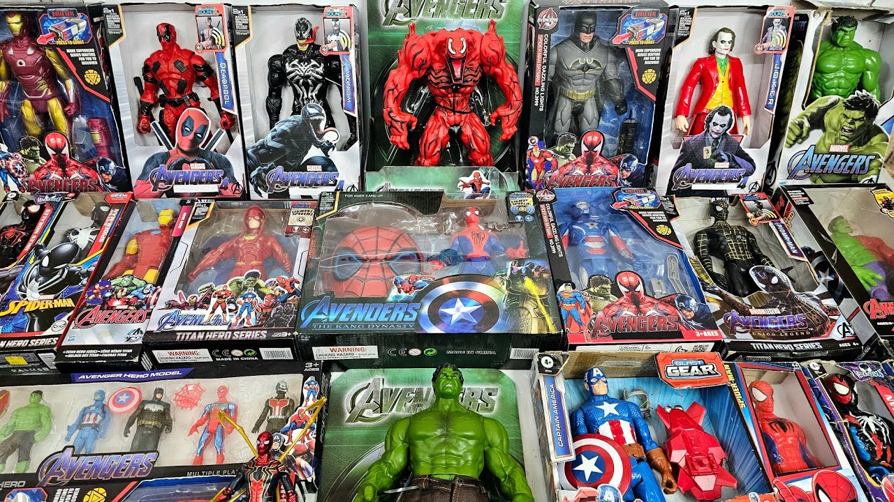 HULK vs IRONMAN vs SPIDERMAN AVENGERS CAPTAIN AMERICA, BATMAN CARTOON, JOKER VENOM AVENGERS ASSEMBLE