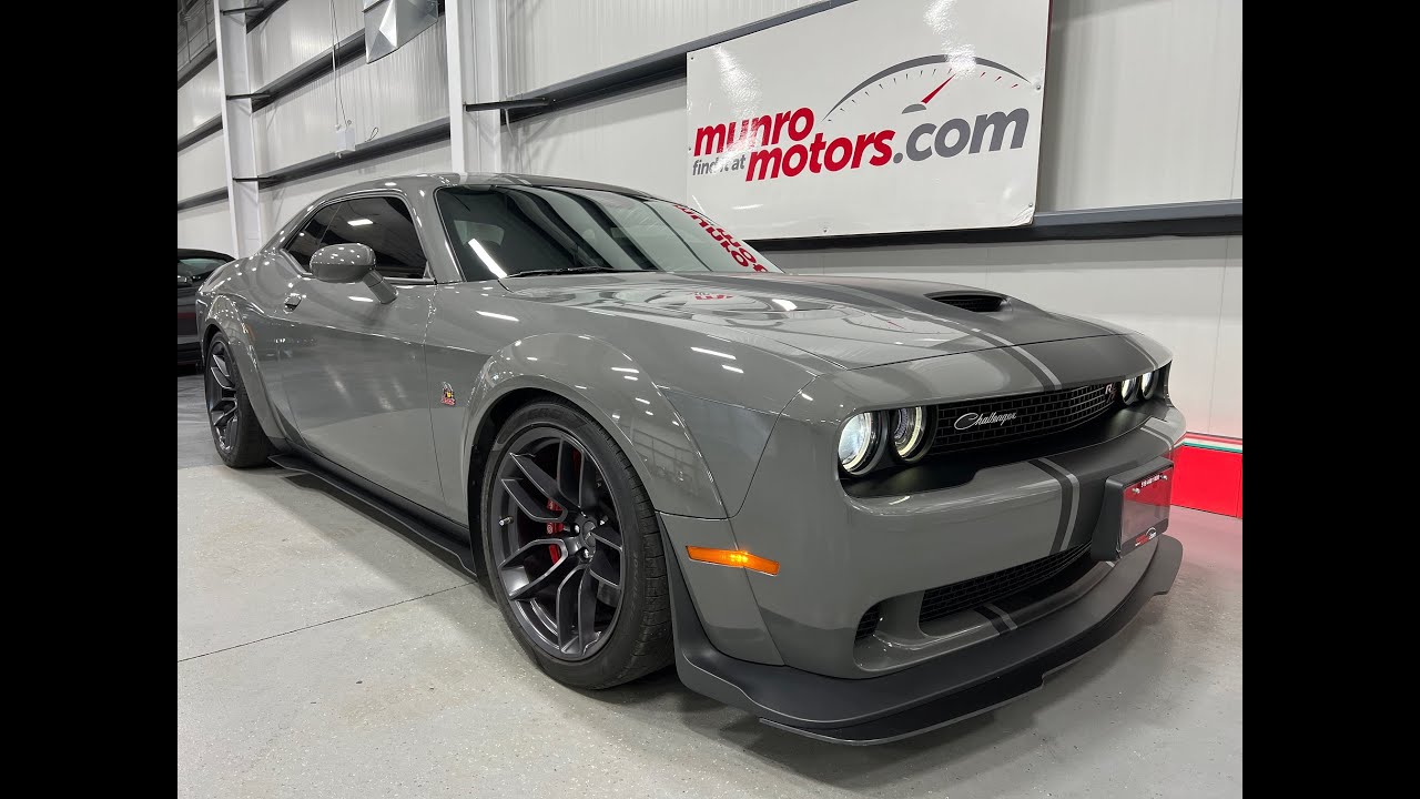 2019 ПРОДАНПРОДАН Dodge Challenger SRT 392 Widebody Destroy Grey с заниженной 6-ступенчатой ​​мех...