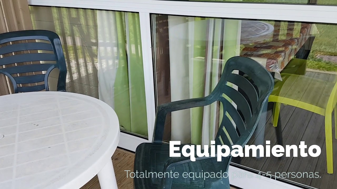 Bungalows en el Camping Deva Gijón