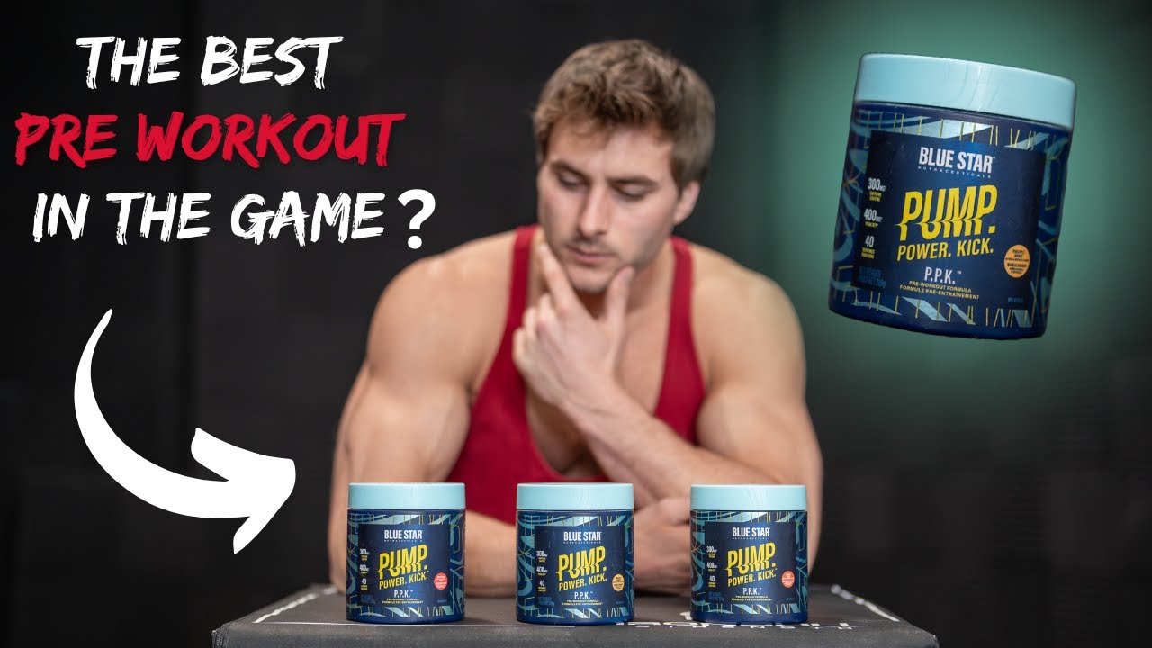 BEST Pre-Workout ever?! Tasting Review P.P.K Bluestar nutraceuticals