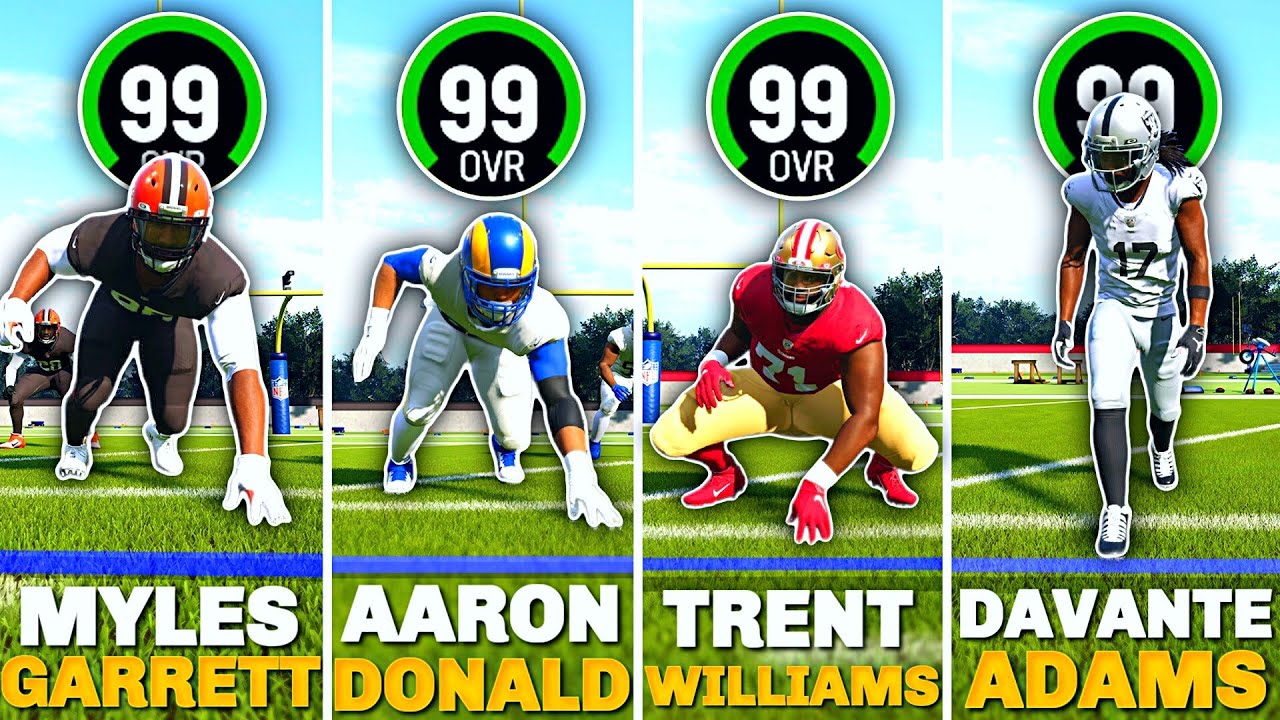 Scoring a 99 Yard Touchdown with Every 99 Overall in Madden 23..