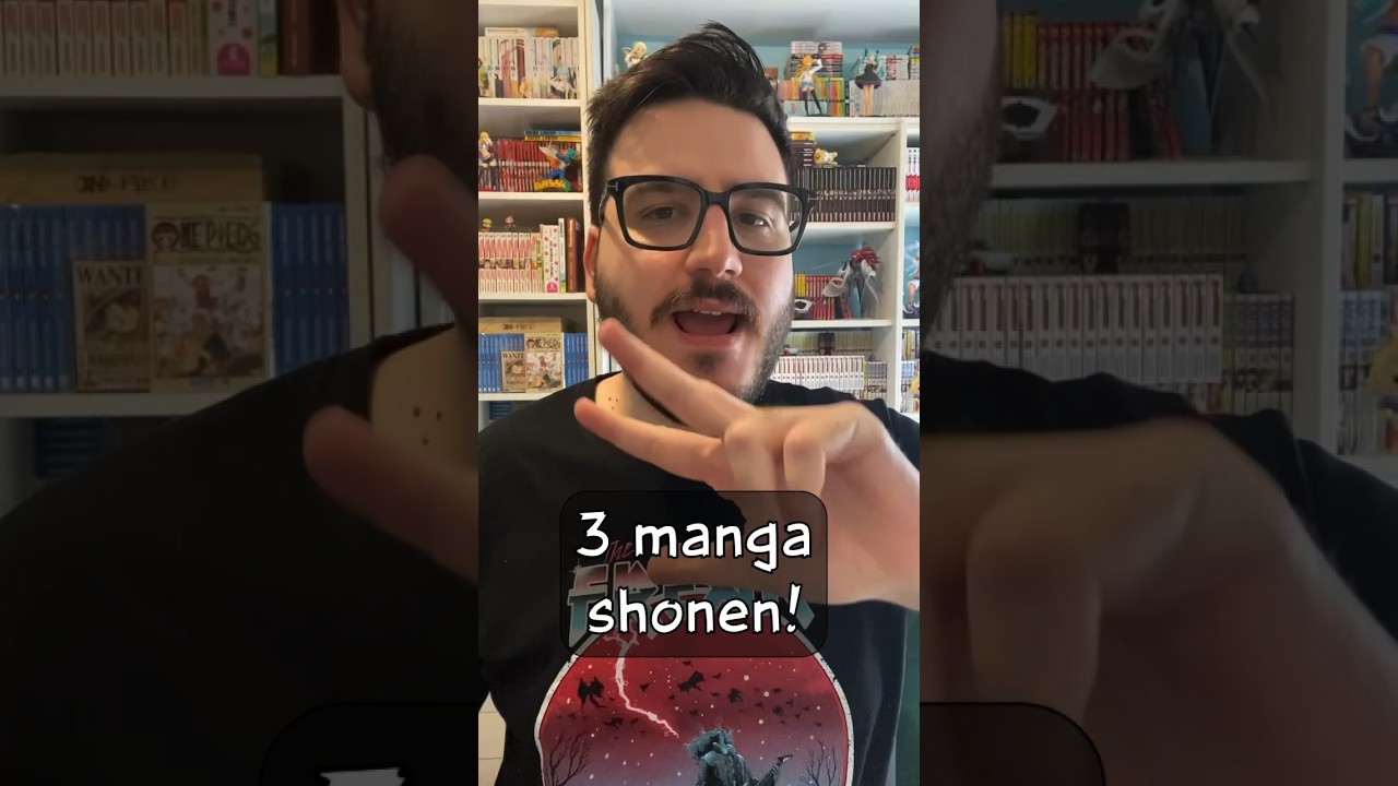 3 MANGA SHONEN da leggere! #manga #anime #recensione #mangaita #fumetti