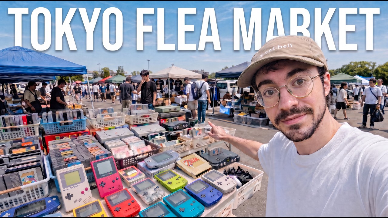 Retro Hunting In Japan's Giant Flea Market