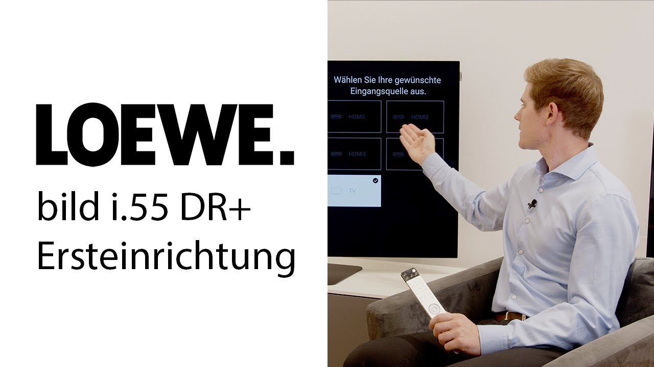 LOEWE bild i.55 DR+ | UHD | OLED | Erstinbetriebnahme