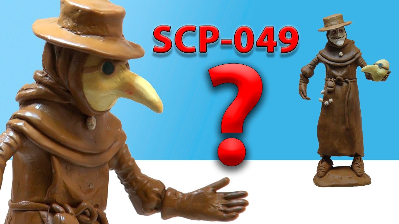 Making PLAGUE DOCTOR with Clay | SCP-049