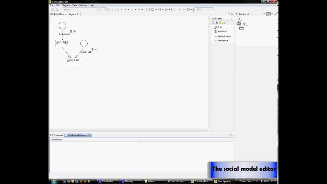 The CAUCE Social Model Editor