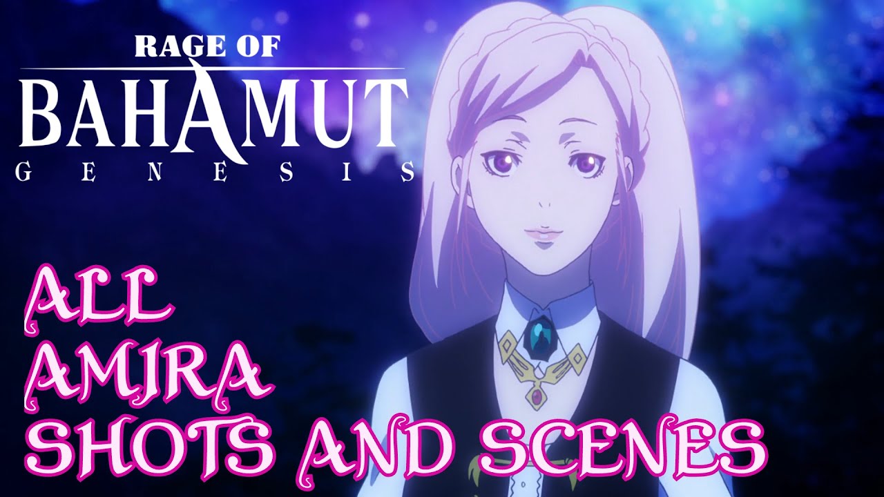 All Amira Shots and Scenes - Rage of Bahamut: Genesis (2014)