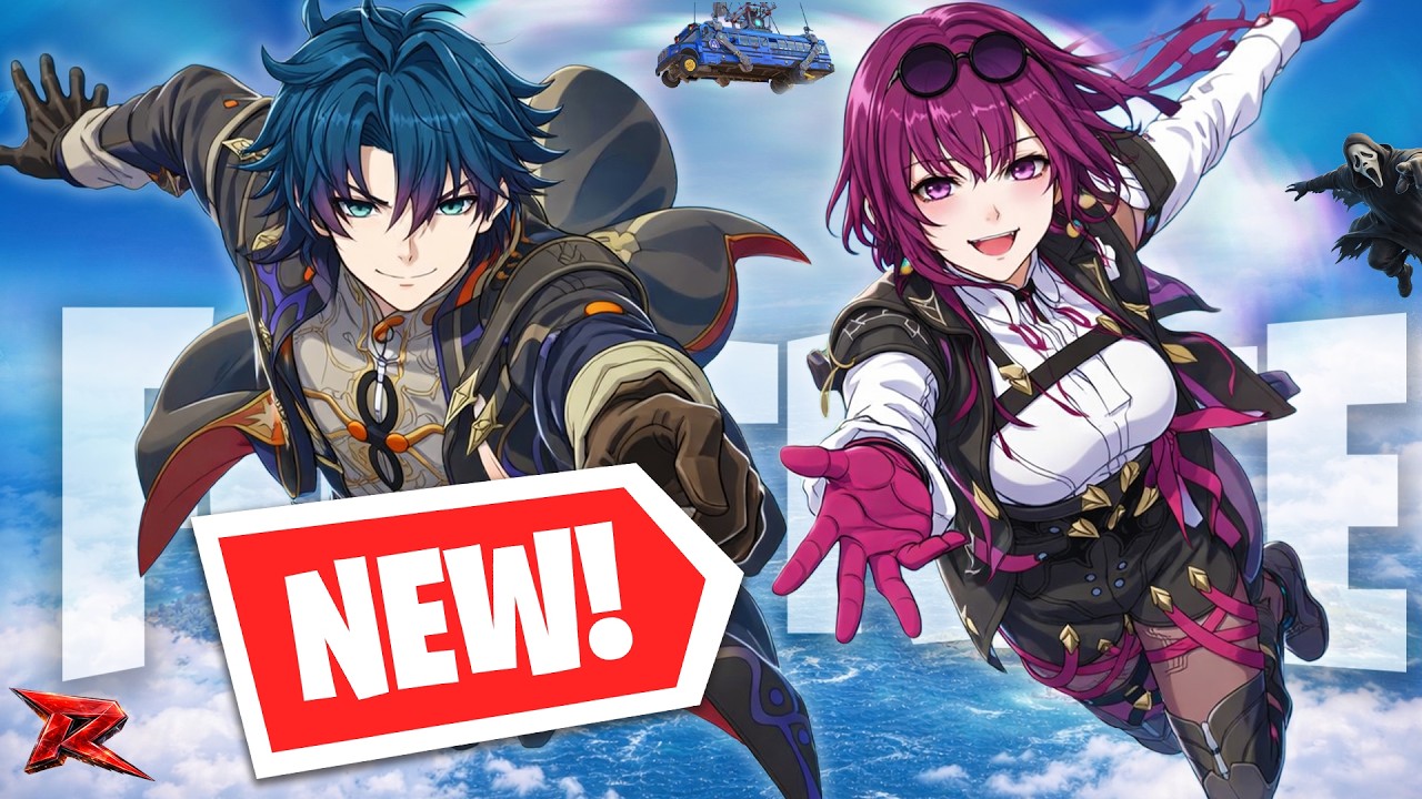 *NEW* Fortnite Update&hellip; Honkai: Star Rail skins + New emotes | Item Shop