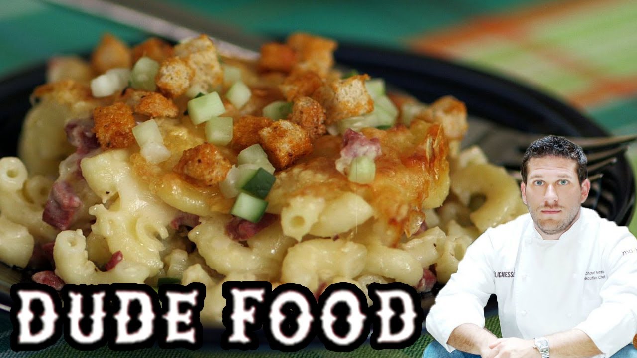 Reuben Sandwich + Homemade Mac 'n Cheese = Dude Food