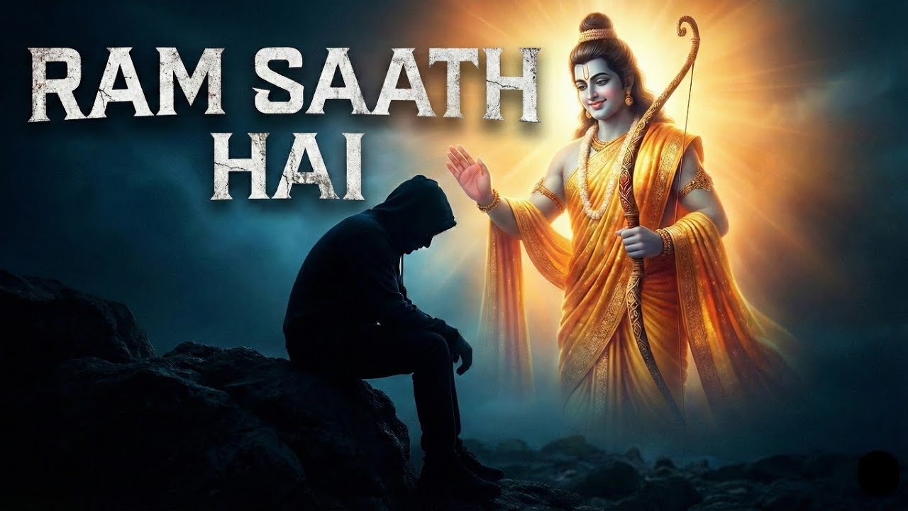 अकेले नहीं हो तुम🙂‍↕️ | Ram Saath Hai | Peaceful Ram Bhajan for Difficult Times