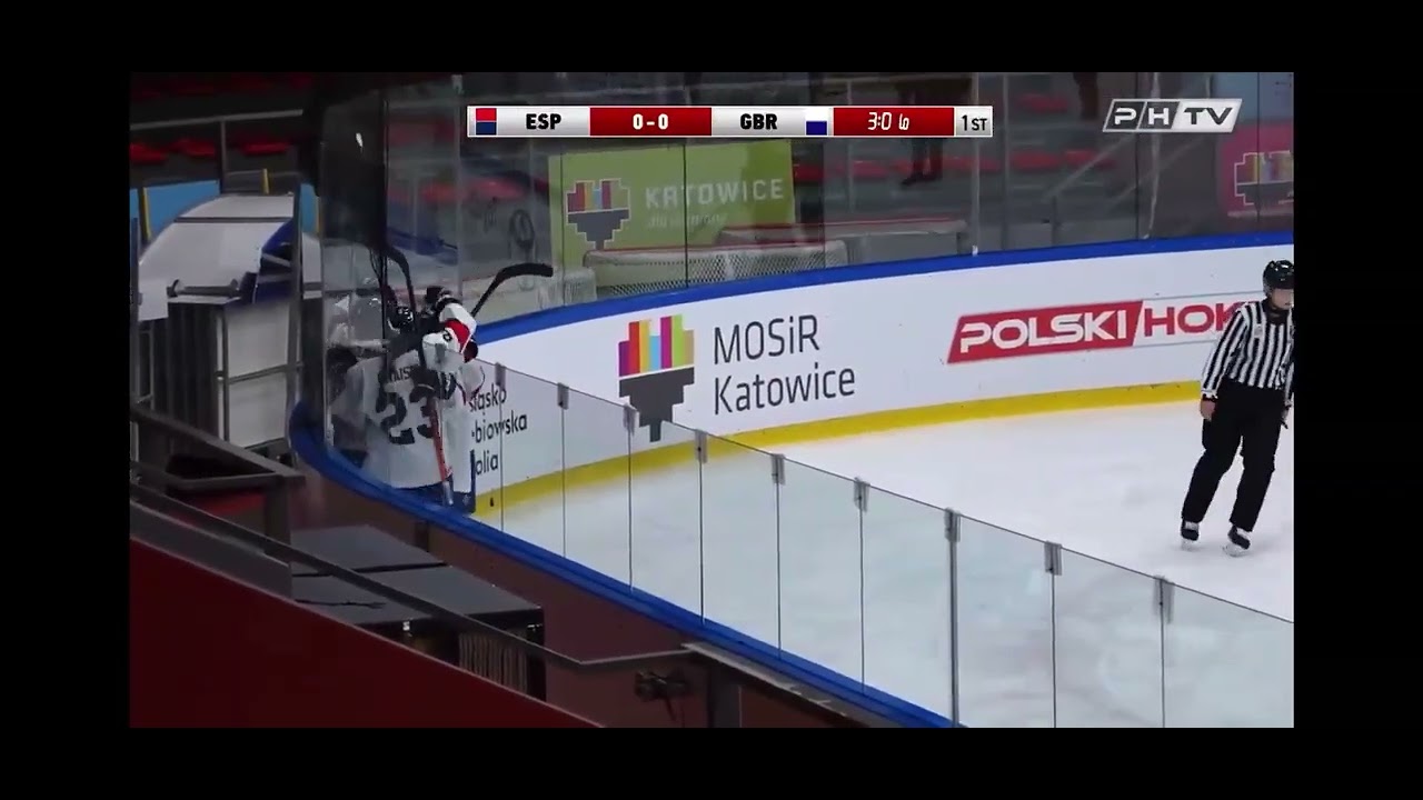 Olivia Bath GB IIHF World Championship u18's v Spain