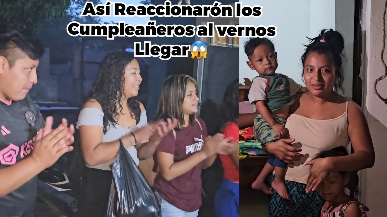 🔴Fuimos hacerle SERENATA😊 a los 2 cumpleañeros🎉 Casi Llorando😭 esto Dijeron sus Papas, Mirén😱😓😭