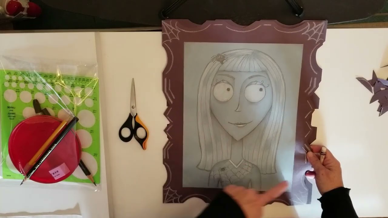 Frame for Tim Burton Portrait