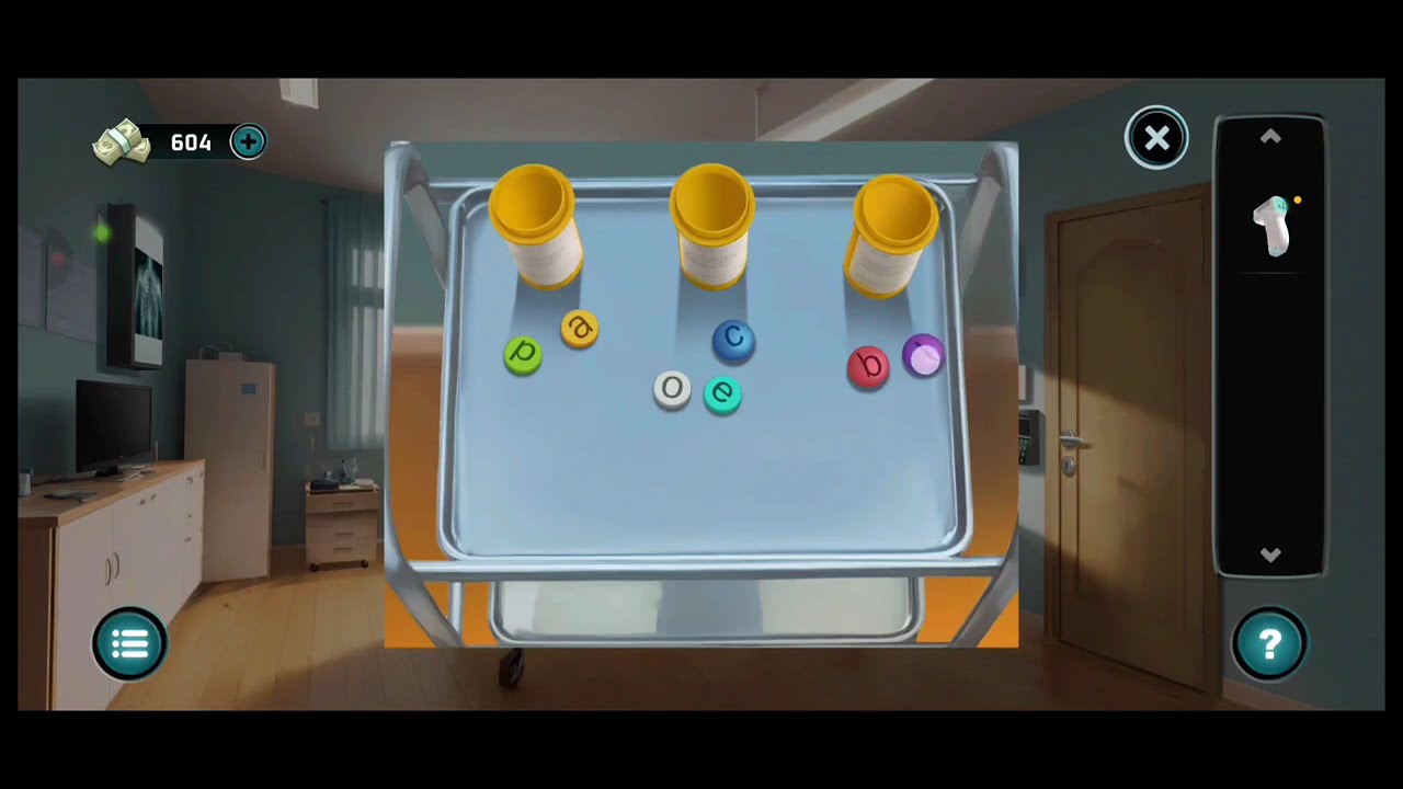 PATIENT X Room Escape Puzzle walkthrough 