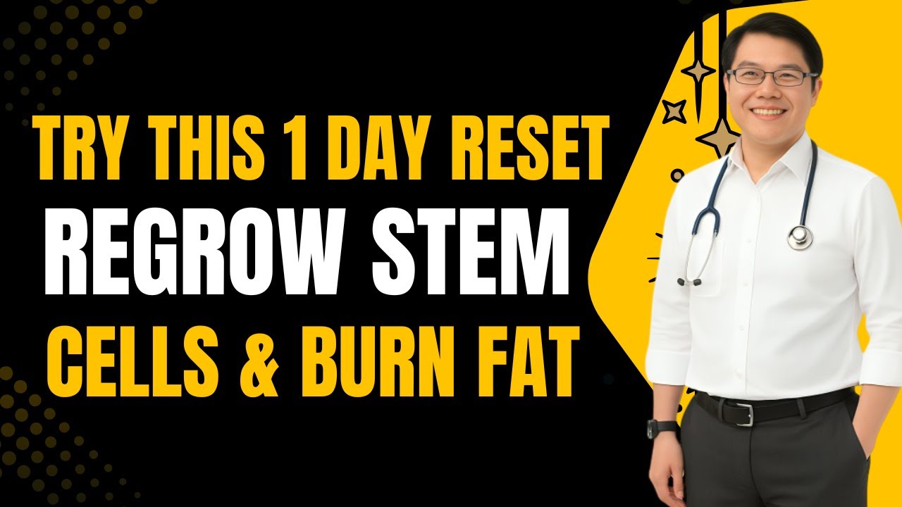 "Try It For 1 Day" - Most Effective Way To REGROW Stem Cells & Burn Stubborn Fat
