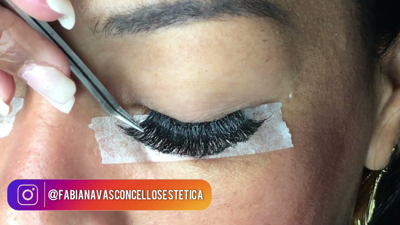 COMO FAZER MEGA VOLUME- Cílios tufo