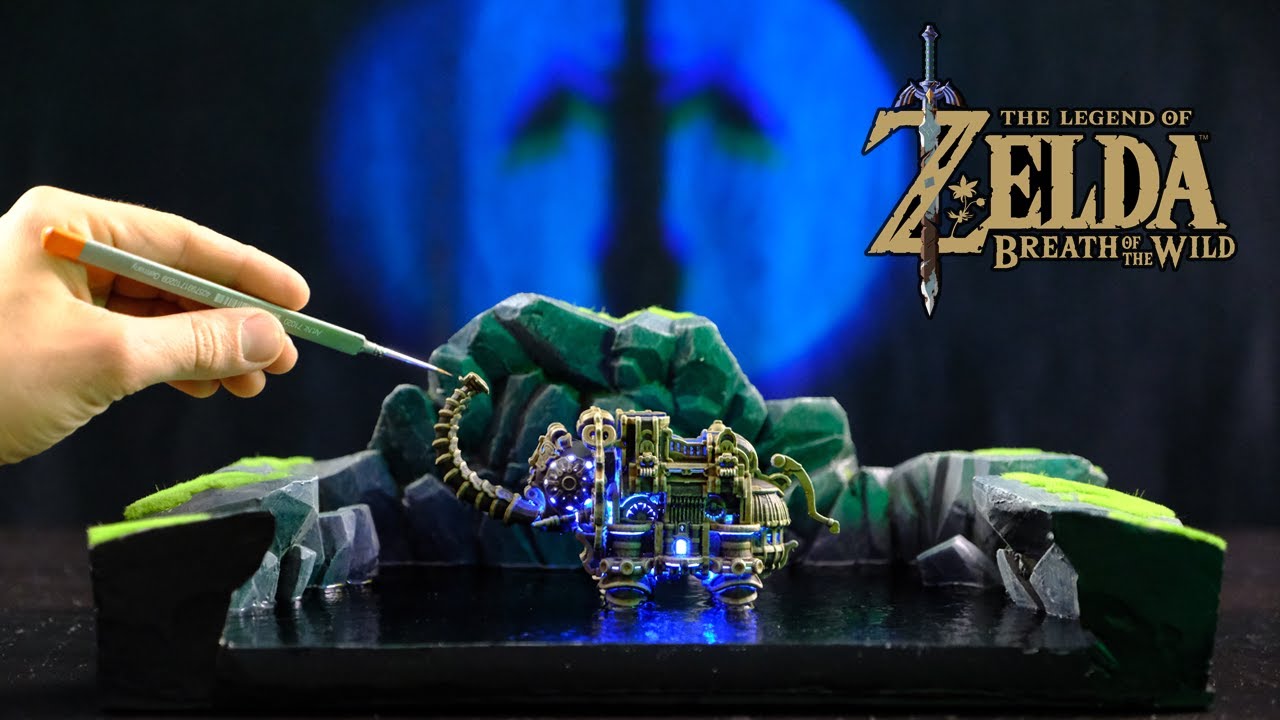 Divine beast Vah Ruta diorama the legend of Zelda botw