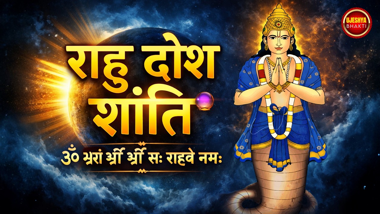 राहु दोष शांति मंत्र | Rahu Mantra That Removes Fear & Negative Energy