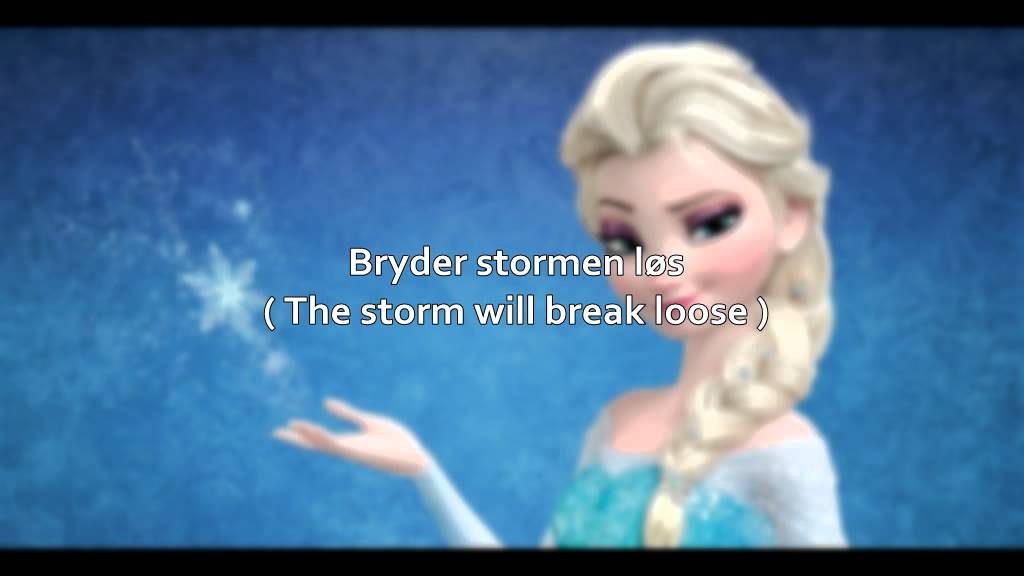 Let It Go (Danish with S+T) - Disney's Frozen