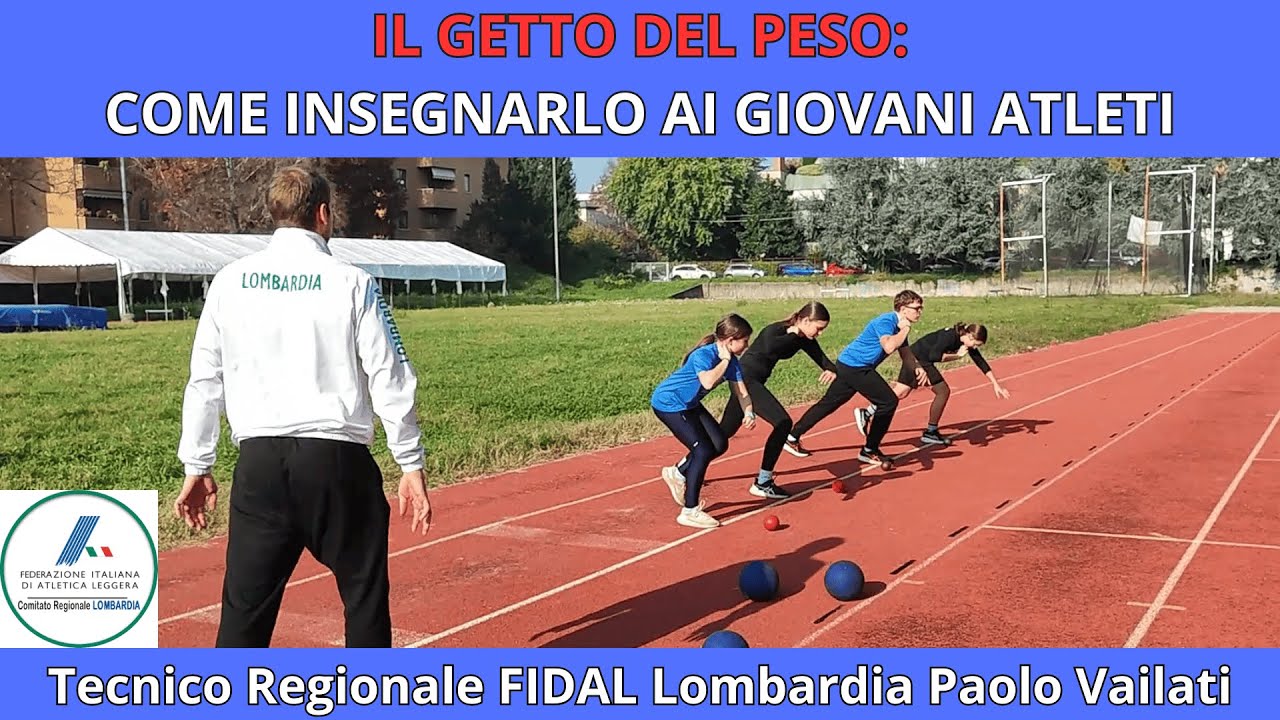IMPARARE IL GETTO DEL PESO:  progressione didattica per lanciare partendo da zero