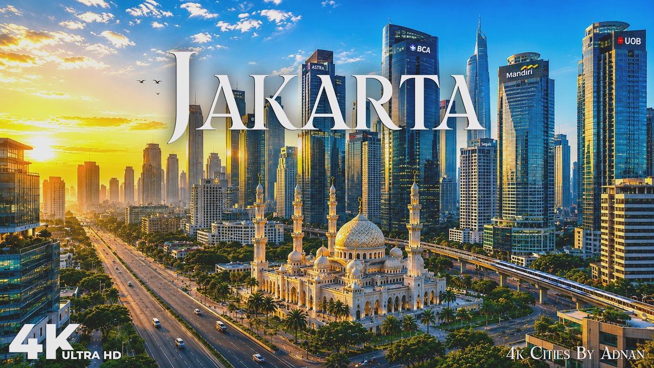 Jakarta Indonesia in 4K - Incredible Scenes & Hidden Gems
