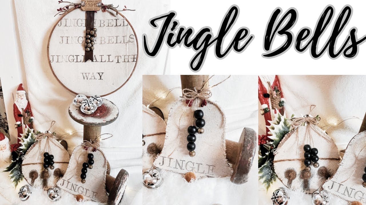 Jingle Bells | Christmas Signs | Dollar Tree DIY
