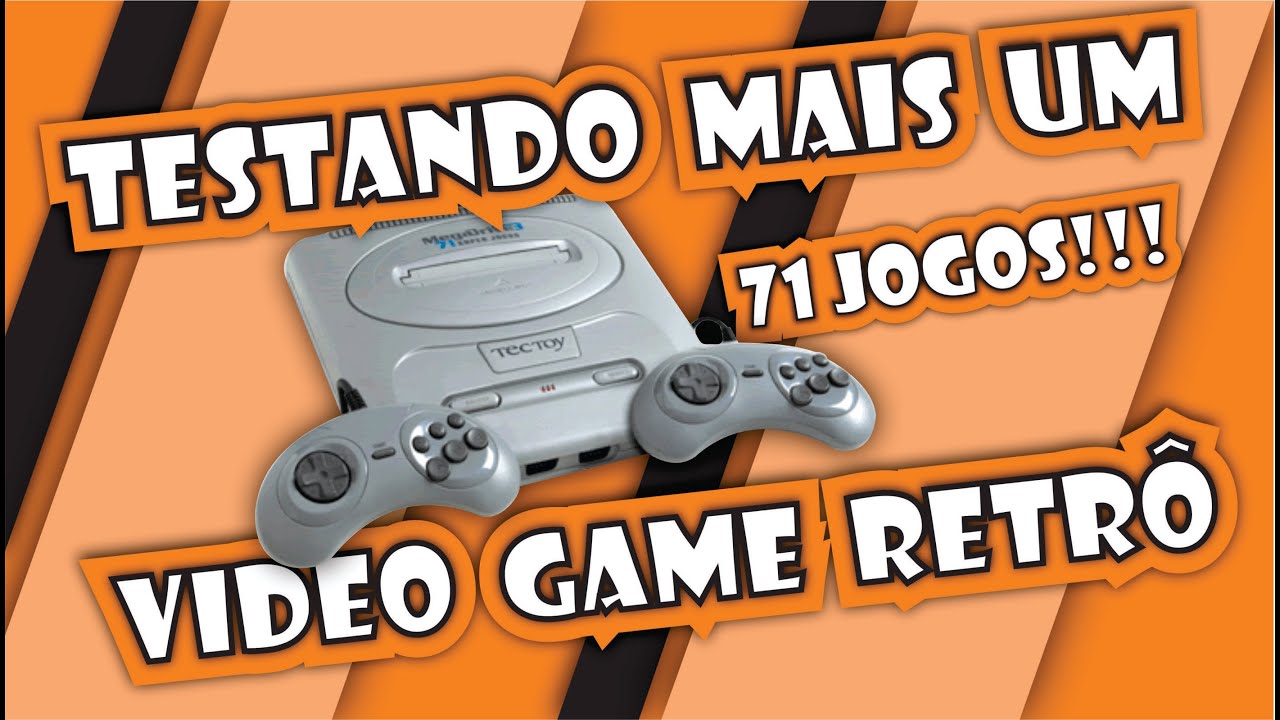 TESTANDO O MEGA DRIVE 3 COM 71 JOGOS, SERÁ QUE E BOM???? #Megadrive #Game #Retrô #Antigo #71 #Jogos