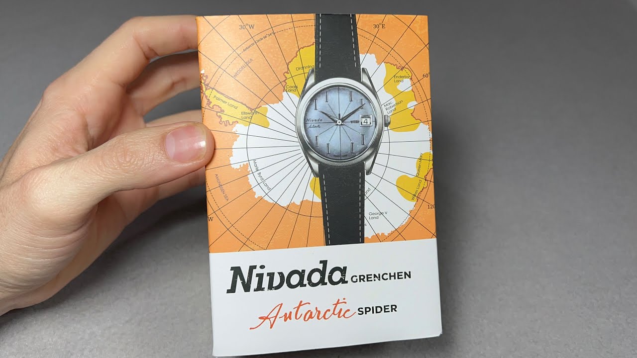 Un Look Verdaderamente Vintage - Nivada Grenchen Antarctic Spider (Unboxing en Español)