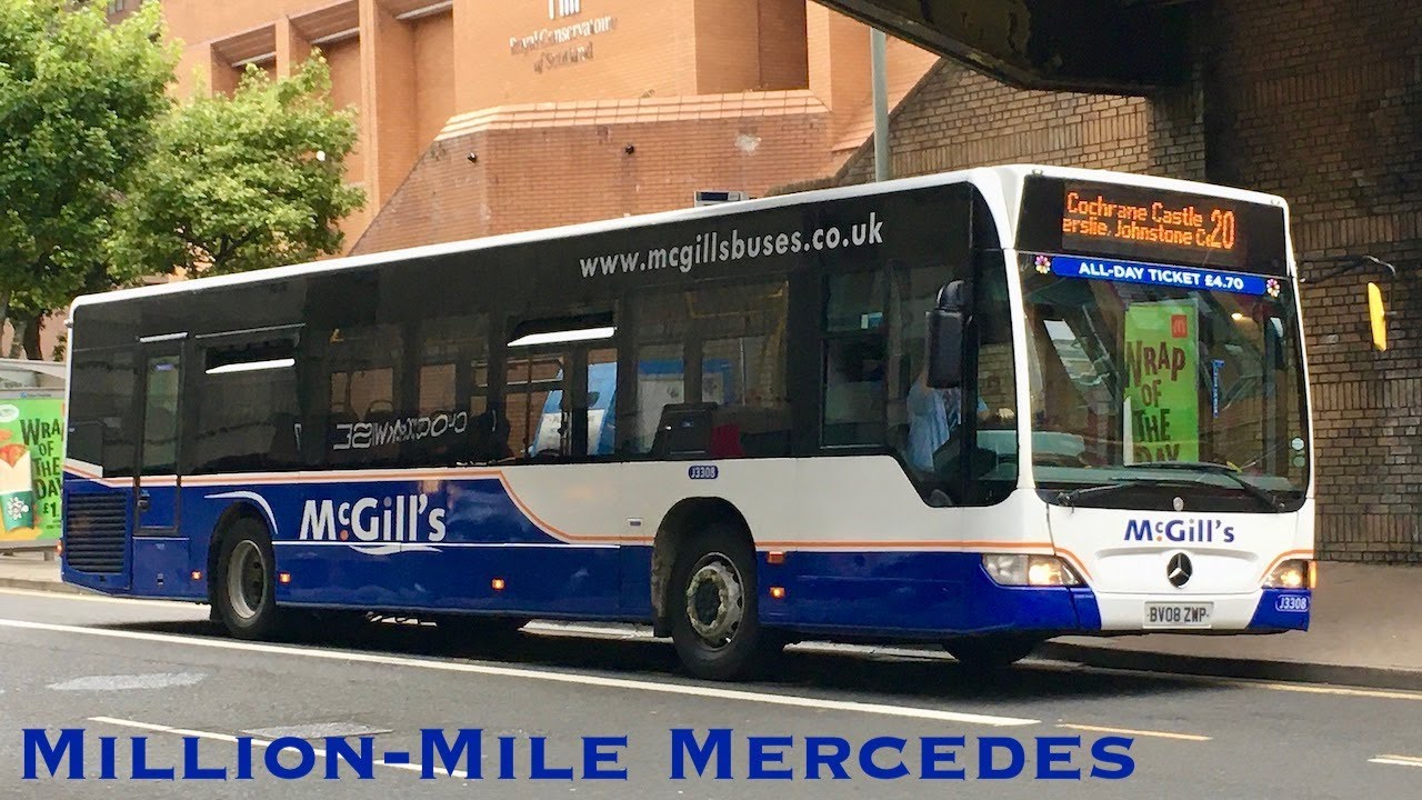 A Ride on a Million-Mile Mercedes-Benz Citaro (BV08 ZWP)
