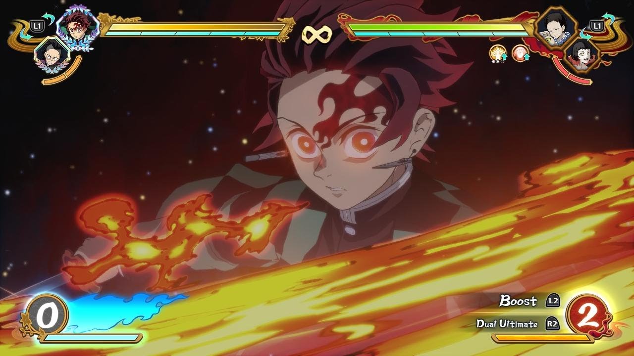 New tanjro moving and combos