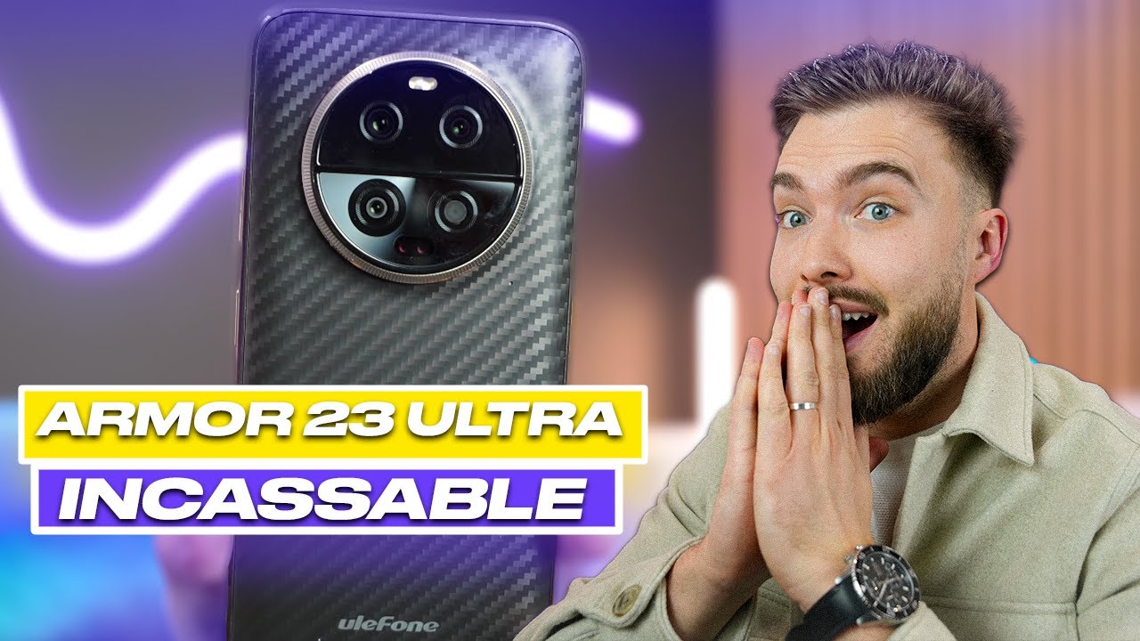 Armor 23 ULTRA : INCASSABLE, BATTERIE +++, FONCTION SATELLITE ...