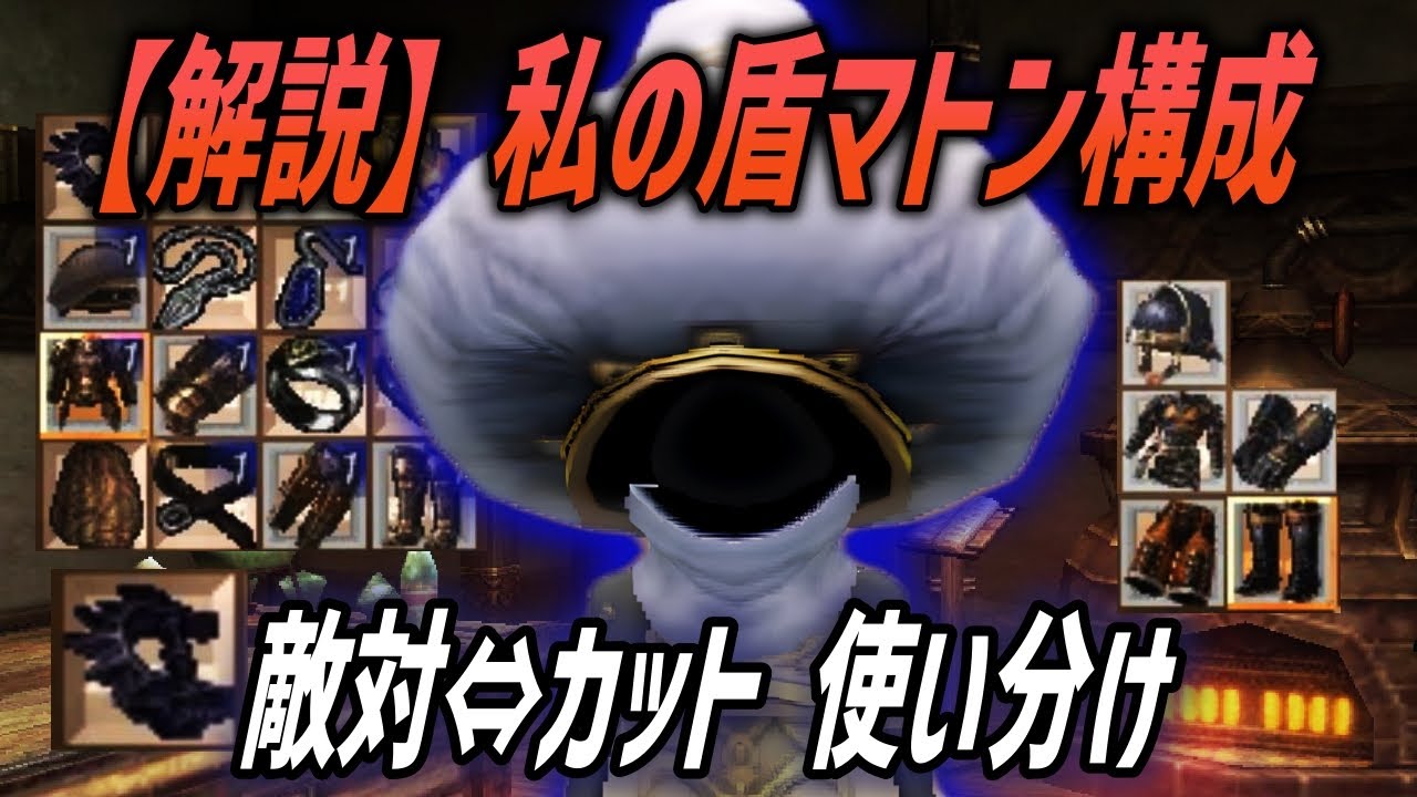 【FF11からくり士】私の盾マトン構成と考え方。タゲを安定させる「敵対装備」と「羅王装備」の使い分けを解説【FFXI PUP】
