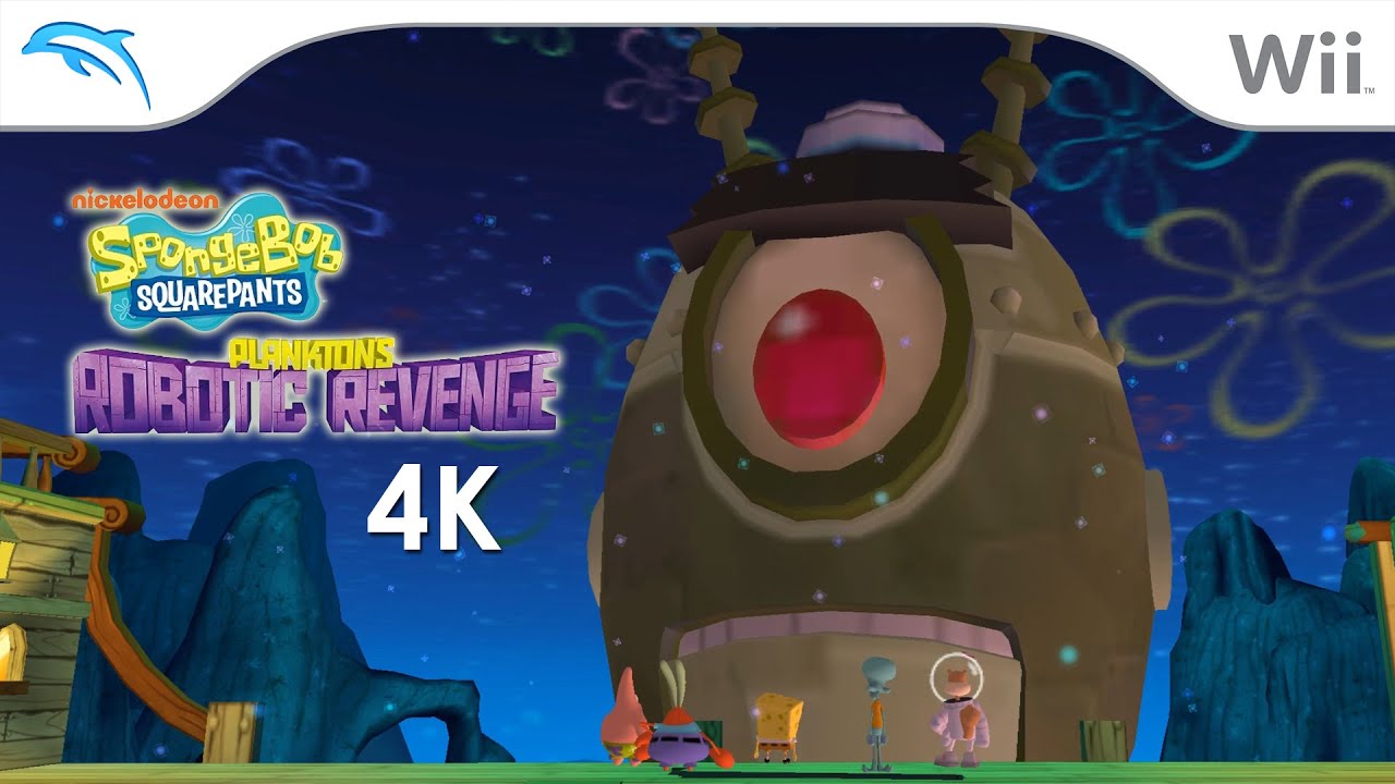 SpongeBob SquarePants: Plankton's Robotic Revenge (4K / 2160p) | Dolphin Emulator 4.0.2 Nintendo Wii
