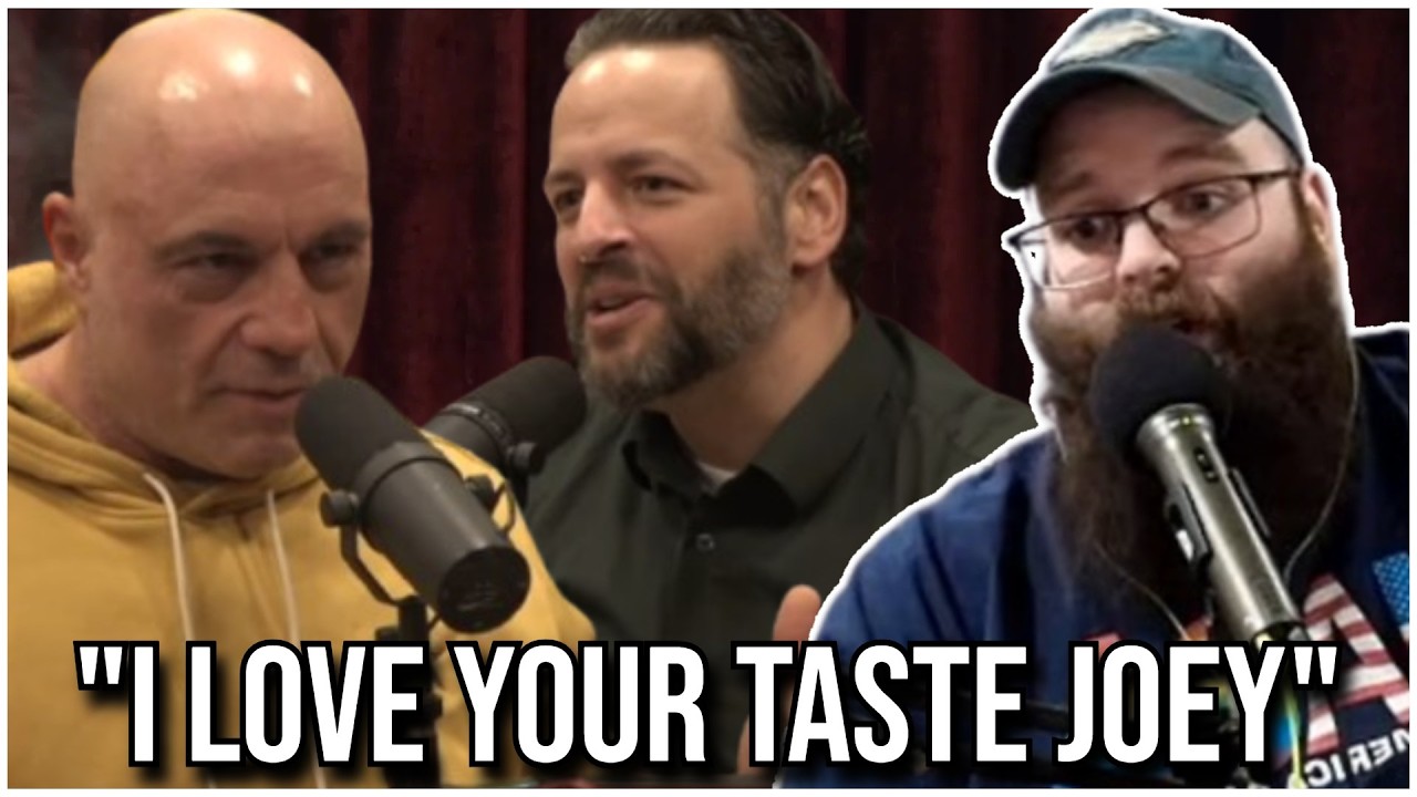 Joe Rogan & Andrew Wilson Passionately Make Out As They Vomit Conspiracies Into Each Others Mouths