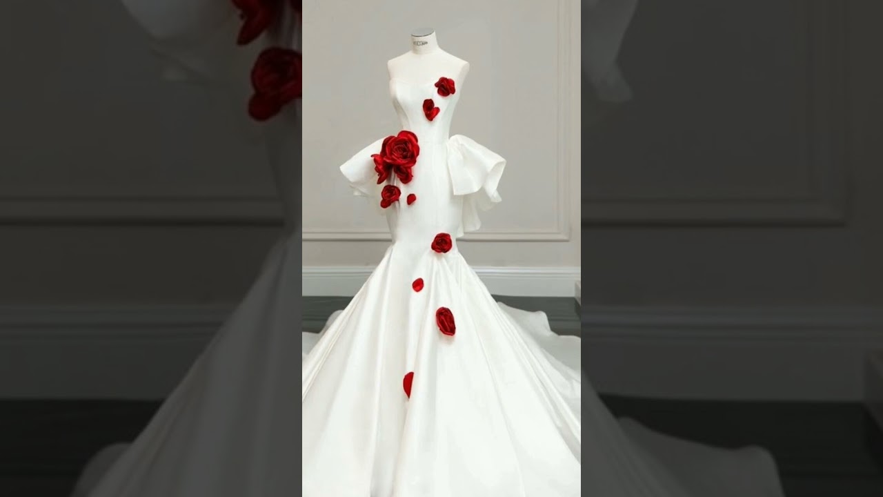 majestic gown compilation video fantastic design wedding anniversary party #trending #fashion #diy