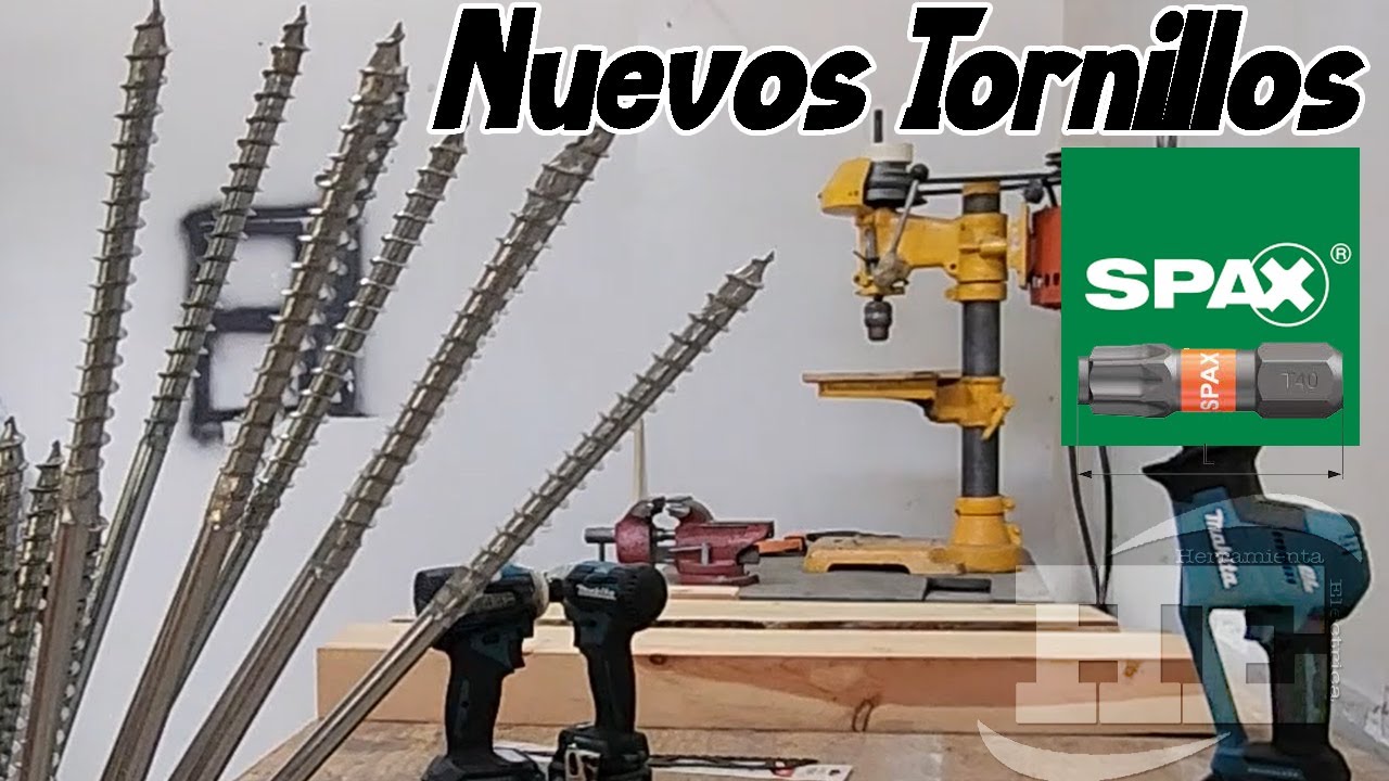 Tornillos SPAX Largos para Vigas , Instalación y Mas