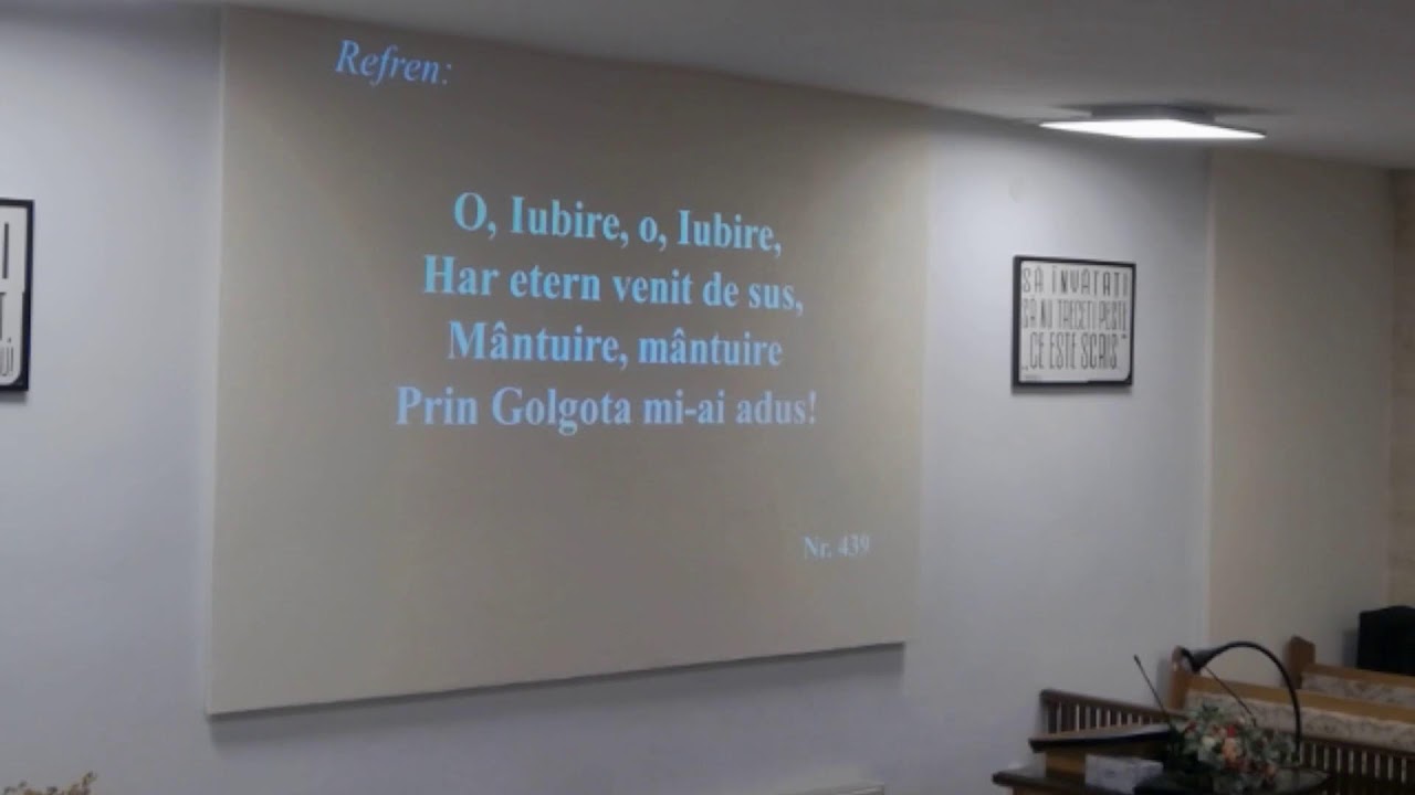 Biserica Creștină după Evanghelie nr. 1 Craiova - 12.02.2026 Joi