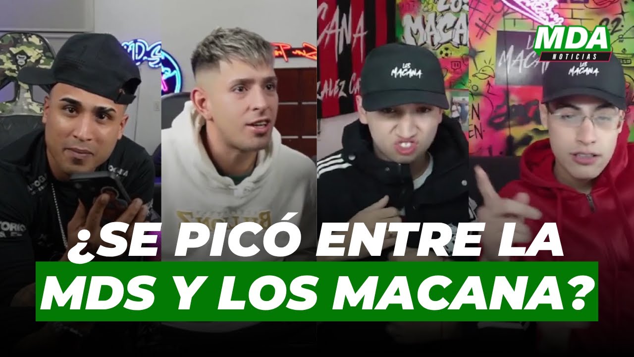 La MDS aclaró QUÉ PASÓ con LOS MACANA tras las “AM3NAZ4S”
