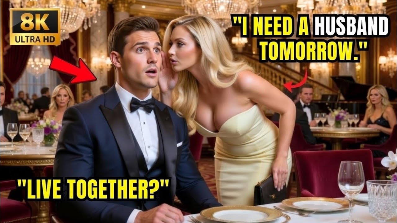 “I Need a Husband Tomorrow,” Billionaire Said — Single Dad Replied, “That Mean We’ll Live Together?”