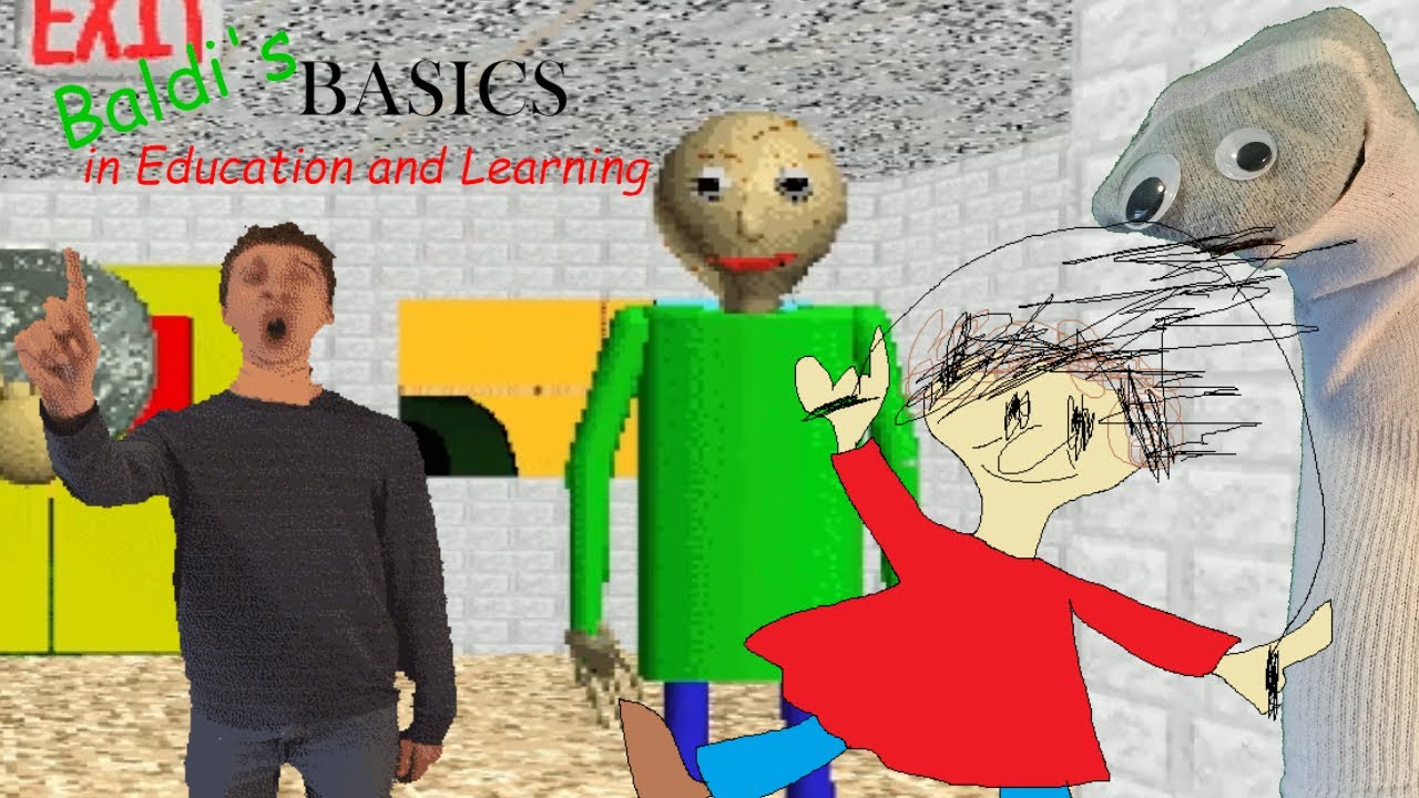 14 minutes of this cursed school... | Baldi's Basics