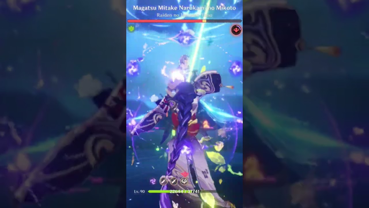 Don't mind me, just casually deleting Raiden 😆 - C0R1 Columbina Showcase 