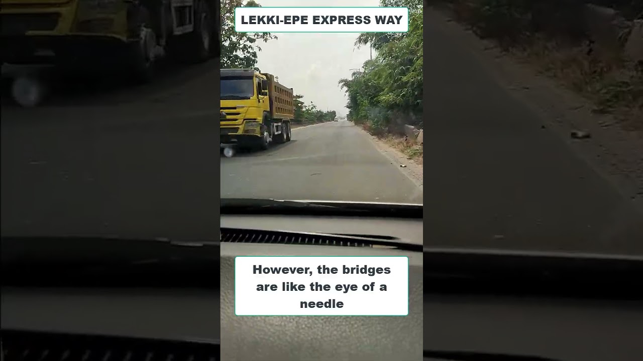 ROAD IN LAGOS NIGERIA 🛣 