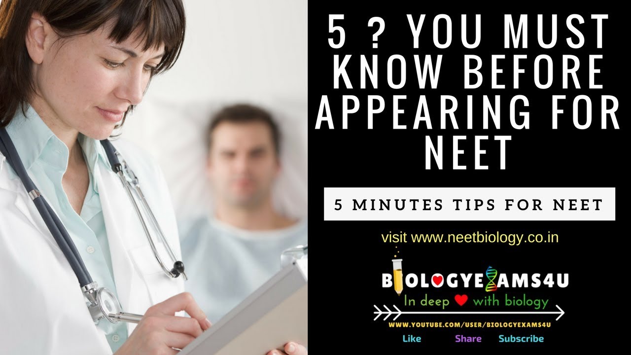NEET Preparation Tips 2018- 5 Questions You must know before appearing for NEET